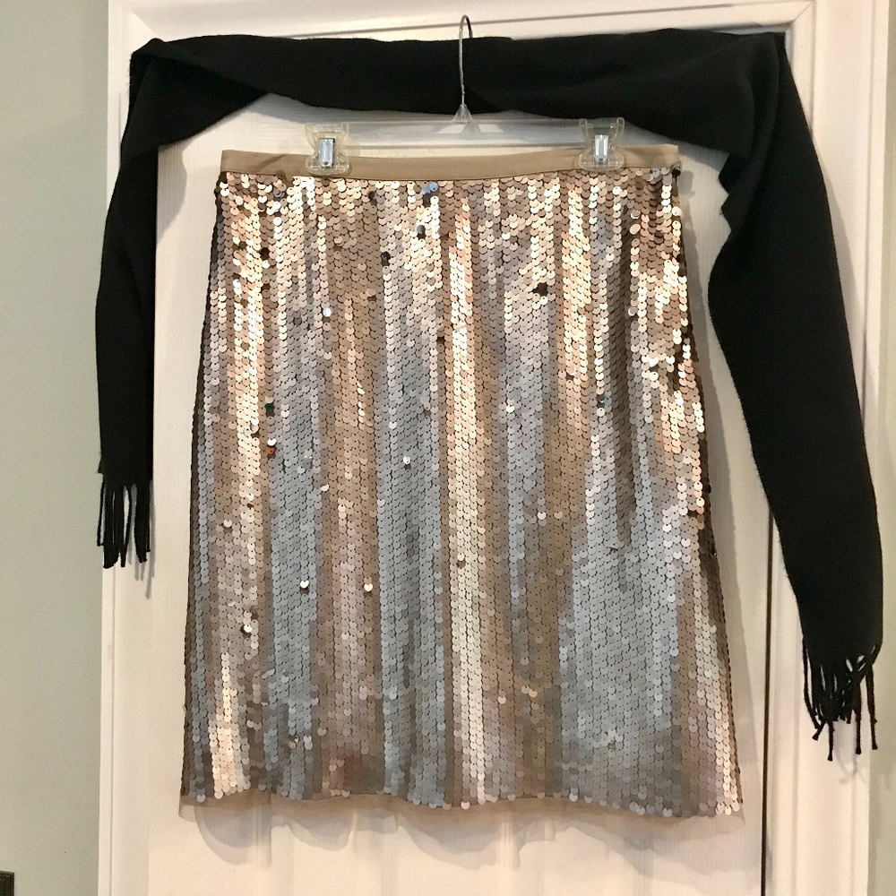 Boden sequin skirt!